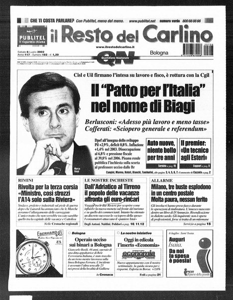 Il Resto del Carlino : giornale dell'Emilia